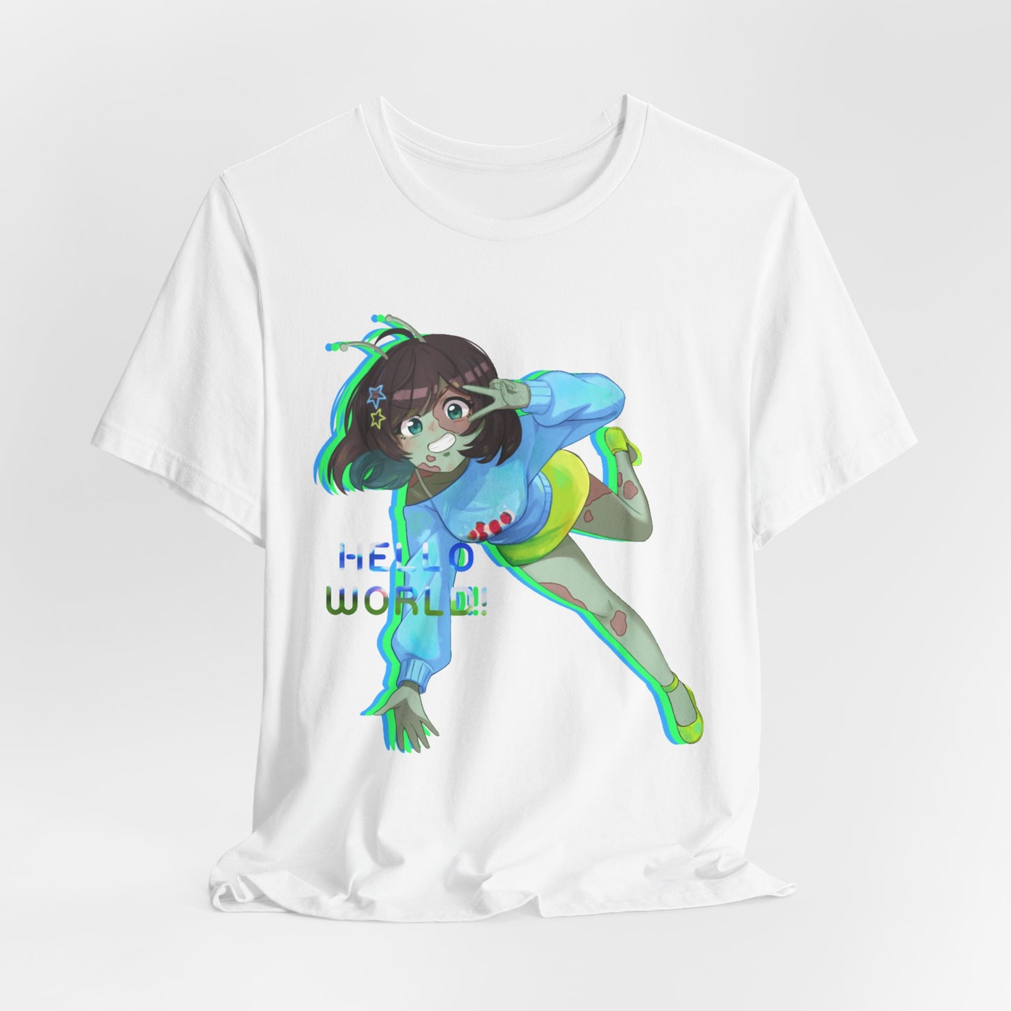Hello World H1N4 Frutiger Aero Tee